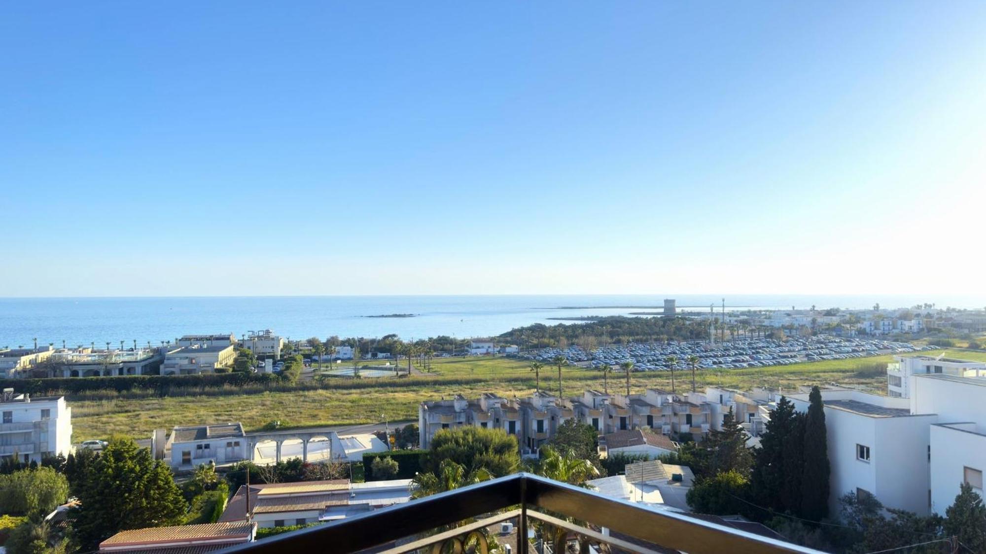 The Sea View Panoramic Villa Porto Cesareo Exterior photo